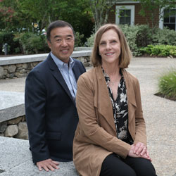 Christopher Yun '88 and Lisa Rodier '87